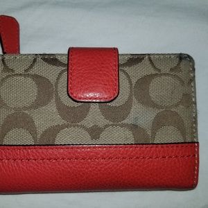 Authentic Coach Wallet